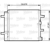 VALEO Kondensator, Klimaanlage 814370 814370