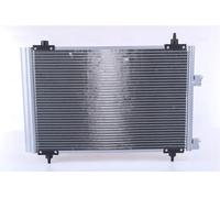 NISSENS 94570 Klimakondensator Klimaanlage Auto mit Stickstofffüllung mit Trockner Kompatibel mit PEUGEOT 307 CC 3B 6455AA 9643179980 9638574080