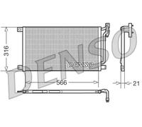 Kühler Klimaanlagen - Kondensator R 134a DCN05003 DENSO für BMW 3 3 Coupe X3