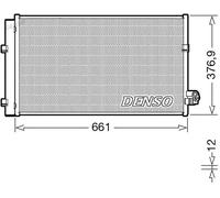 DENSO DCN05106 Kondensator für Klimaanlage Kondensator Klimaanlage für BMW