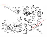 Kühler Kymco AK 550 CV3 550 19010-LGC6-E00