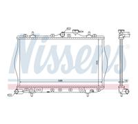 NISSENS 622971 Kühler, Motorkühlung