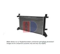 Kühler Motorkühlung AKS DASIS 240070N für VW LT 28-35 II Polo