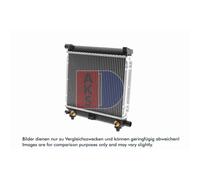 Kühler Wasserkühler für Mercedes-Benz W201 190 E 1.8 E 2.0 W124 S124 200