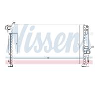 Kühler, Motorkühlung NISSENS 61896