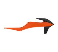 KÜHLERDECKEL (SATZ) FÜR KTM SX/SXF '19-'22 EXC/EXC-F '20-'22 FARBE ORANGE/SCHWAR