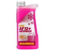 10 (10x1) Liter MANNOL Antifreeze AF12+ Kühlerfrostschutz Fertiggemisch rot (...
