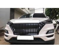 Kühlergrill Frontstoßstange Nierengitter für Hyundai Tucson 2016 2017 2018, Auto Frontgrill Dauerhaft Front Grill Renngrill