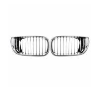Kühlergrill Für E46 4 Türer Für Limousine 320i 325i 325Xi 330i Facelift 2002-2005 Paar Chrom Frontstoßstange Nierengrill Fronthaubengrill Gitter Vorne(All Chrome)