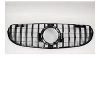 Kühlergrill Für Mercedes Für Benz Für GLC X253 GLC200 GLC220 GLC350 GLC300 2020-2022 Front Kühlergrill Stoßstange Grill Tuning Fahrzeuggrill(Black B)
