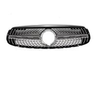 Kühlergrill Für Mercedes Für Benz Für GLC X253 GLC200 GLC220 GLC350 GLC300 2020-2022 Front Kühlergrill Stoßstange Grill Tuning Fahrzeuggrill(Silver F)