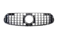 Kühlergrill Für Mercedes Für Benz Für GLC X253 GLC200 GLC220 GLC350 GLC300 2020-2022 Front Kühlergrill Stoßstange Grill Tuning Fahrzeuggrill(Black C)