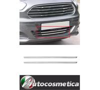 Kühlergrill Leisten Grillleisten für Ford Transit Courier 2014-2018 Chrom 2x