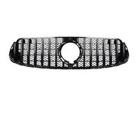 Kühlergrille Für Mercedes Für Benz Für GLC X253 GLC200 GLC220 GLC350 GLC300 2020-2022 Front Kühlergrill Stoßstange Grill Tuning Frontgrill(Black A)