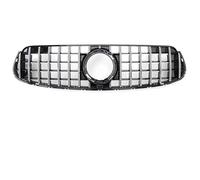 Kühlergrille Für Mercedes Für Benz Für GLC X253 GLC200 GLC220 GLC350 GLC300 2020-2022 Front Kühlergrill Stoßstange Grill Tuning Frontgrill(Silver B)