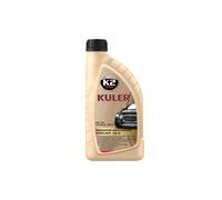 K2 Kühlerfrostschutz Fertiggemisch, G12 / G12plus, Long Life, Farbe rot, bis -35°C, Kühlmittel, Kühlflüssigkeit, Frostschutzmittel, für alle Automarken geeignet 1L