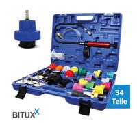 Kühlsystem Befüllgerät Entlüftungsgerät Abdrückgerät Entlüfter 34tlg Bituxx®