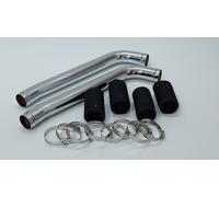 Kühlwasserschläuche Ford Flathead , Bj. 1942-48 Ford/Mercury, 59A, Set verchromt