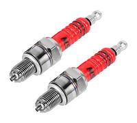 Kueohse 2Er Pack Racing 3 Elektroden Zündkerze A7Tc Für 50Ccm 110Ccm 125Ccm 150Ccm Atv Roller Dirt Bike Go Kart