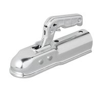 Kugelkupplung Stahl vertikal 2 Löcher rund 50mm 1300kg gebremst