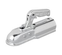 Kugelkupplung Stahl vertikal 2 Löcher rund 60mm 1300kg gebremst