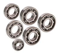 6 teiliges SKF Kugellager Set für Simson S51, S53, S70, S83, SR50, SR80, Motor M500-M700
