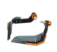 KUGVTER Für Piaggio MP3 300 MP3 400 MP3 500 Motorrad Zubehör Handschutz Windschutzscheibe Hand Guards Griff Wind Schild Hand Schutz Handschutz(Orange12)