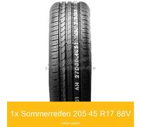 Kumho Ecsta HS-51 XL Sommerreifen 205/45 R17 88V | 58403
