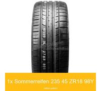 Kumho Ecsta PS-71 XL 235/45 R18 98Y Sommerreifen | 29221