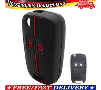 Kunstleder Schlüssel Hülle Cover Fernbedienung Für Opel Corsa Meriva Adam Mokka✔