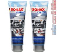 Kunststoffpflege Sonax Xtreme Kunststoffgel 2x 250ml NanoPro Außen Glanz Schutz