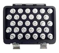 Kunzer Felgenschloss-Schlüssel-Satz Mercedes 30tlg 7FSM30