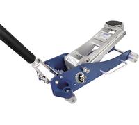 KUNZER Rangierwagenheber 2 t, hydraulisch, für Fahrzeuge mit einer Bodenfreiheit ab 83 mm, WK 1019 ALU