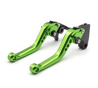 Kupplungshebel Bremsgriff Für LONCIN Für VOGE Für 500DS Für 650DS Für 500 DSX R 650 DS CNC Motorrad Einstellbare Bremse Kupplung Hebel Griff Zubehör(Green 177mm)