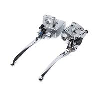 Kupplungshebel Bremsgriff Für Suzuki Intruder 800 1400 1500 1990-2004 1 Paar Motorrad Zylinder Kupplungshebel Bremspumpe Hauptbremszylinder Hebel