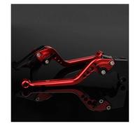 Kupplungshebel Für Aprilia 660 Tuareg 660 Euro 5 Rally 2021 2022 2023 2024 2025 Motorrad Zubehör Kurze & Lange Einstellbare Bremse Kupplung hebel(177mm Red)