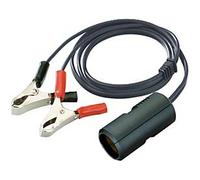 Kupplungskabel für mobile Tankstellen für AdBlue® CEMO Blue-Mobil EASY, 1 m, 2-adrig, max. 8A, Batteriepolzangen + Dose 12V (SAE J563)