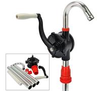 Kurbelfasspumpe Fasspumpe Umfüllpumpe 20l/min Profi Handpumpe Kurbelpumpe Pumpe