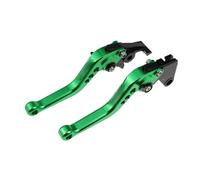 Kurze Bremse Kupplungshebel Einstellbare Griff Set Für Honda CMX500 CMX 500 REBEL 300 REBEL300 2017 2018 2019 Motorrad CNC Zubehör(Grün)