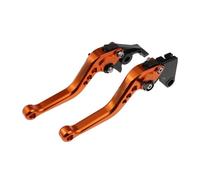 Kurze Bremse Kupplungshebel Einstellbare Griff Set Für Honda CMX500 CMX 500 REBEL 300 REBEL300 2017 2018 2019 Motorrad CNC Zubehör(Orange)