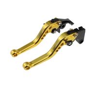 Kurze Bremse Kupplungshebel Einstellbare Griff Set Für Honda CMX500 CMX 500 REBEL 300 REBEL300 2017 2018 2019 Motorrad CNC Zubehör(Gold)