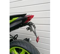 kurzer Kennzeichenhalter Benelli BN 125 ab 2019 Kennzeichenträger EVO-Set Umbau
