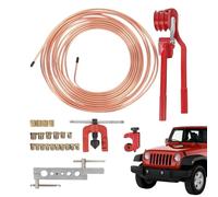 Kustimantu Bördelwerkzeug für Bremsleitungen, Schneidsatz für Kupferrohre, Bördelwerkzeug zum Schneiden von Biegen, 5 mm, für Autoreparatur, Kühlung, Wartung