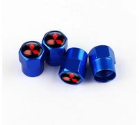 kykj 4 Stück Auto Ventilkappen für Mitsubishi Space Star 2012-2022, Luftventilkappen Anti-Rost Konservierungsmittel Auto Zubehör Korrosionsbeständig Zubehör,A