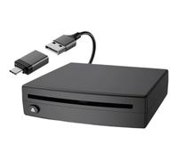 KyShaHo Portabler CD-Player für das Auto USB-Anschluss Externer CD-Player für das Auto DVD-Player
