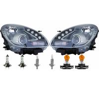 L E D Scheinwerfer links rechts inkl. Lampen H7 H1 PY24W für Alfa Romeo