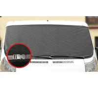 L & P Car Design Scheibenabdeckung Auto Frontscheibenabdeckung Winter XXL groß - Abdeckung Windschutzscheibe Winter Autoabdeckung Winter für Auto-Front-Scheiben - MIT KLICKVERSCHLUSS (180 x 100 cm)