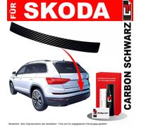 Lackschutzfolie Ladekantenschutz für Skoda Kodiaq (I) 2017-2023 Carbon Schwarz