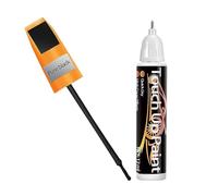 Lackstift Auto,Auto Lackstift,Auto Reparatur Lack Auto Pinsel,Lack Reparatur,Auto Kratzer Reparatur Stift,Lackstift Auto Lack Reparatur für Auto Kratzer Reparatur,Weiß,Schwarz (Schwarz)