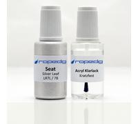 Lackstift Set für Seat 7B/LR7L SILVER LEAF 20ml + Klarlack 20ml